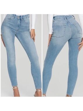 NWT Good American Good Waist Skinny Jeans in Blue 629 size 8/29